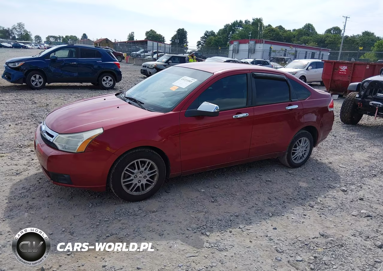 2010 Ford Focus Se VIN:1FAHP3FN8AW106008 - 2