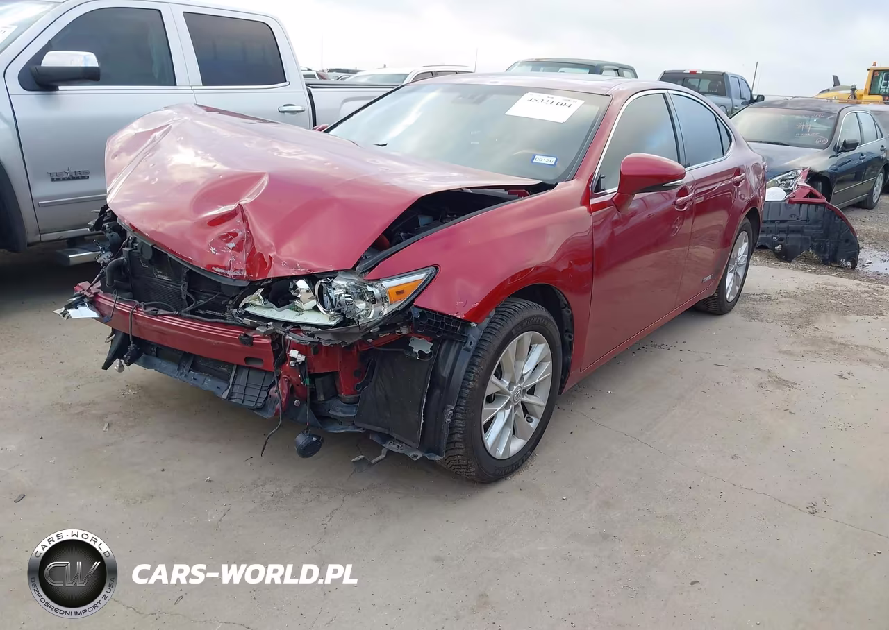 2014 Lexus Es 300H VIN:JTHBW1GG4E2075648 - 2