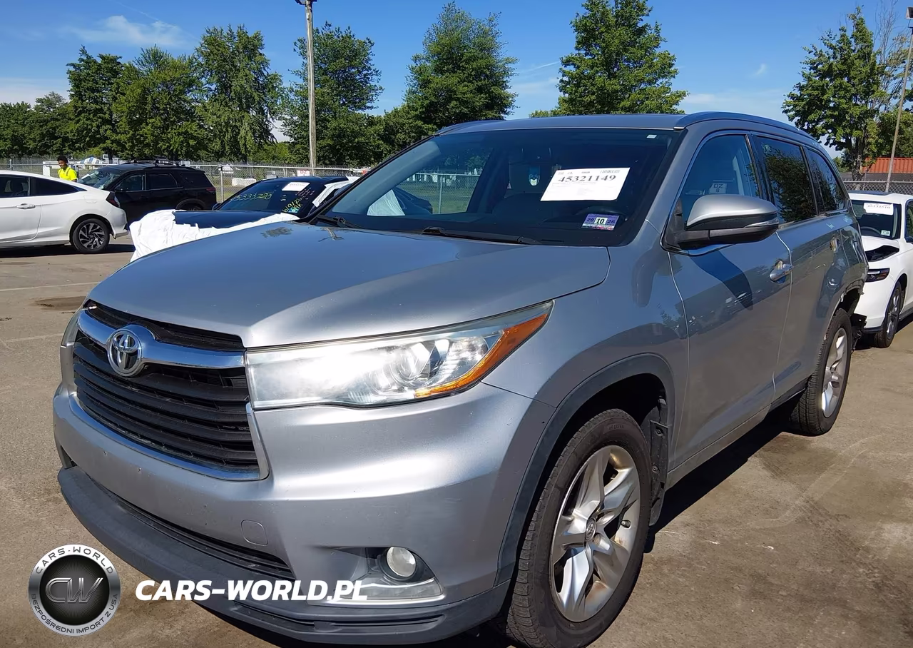 2014 Toyota Highlander Limited V6 VIN:5TDDKRFH9ES039574 - 2