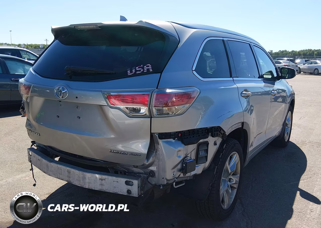 2014 Toyota Highlander Limited V6 VIN:5TDDKRFH9ES039574 - 4