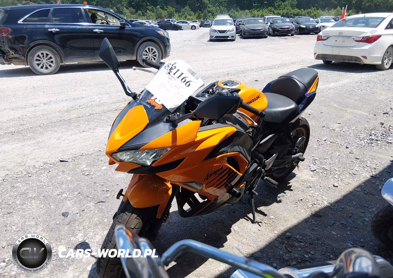 2025 Kawasaki Ex650 P VIN:ML5EXEP11SDAF7504 - 2