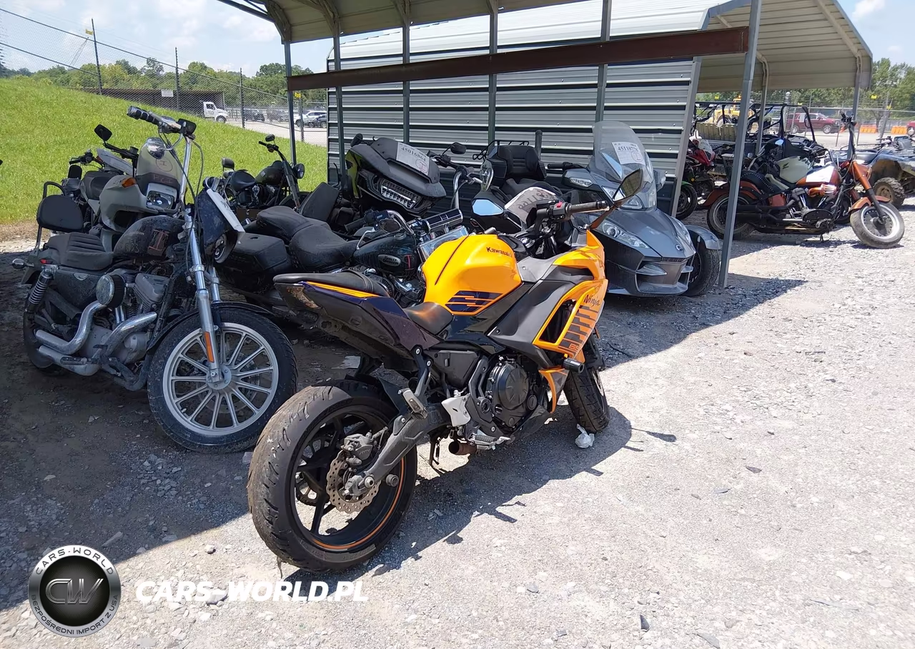 2025 Kawasaki Ex650 P VIN:ML5EXEP11SDAF7504 - 4