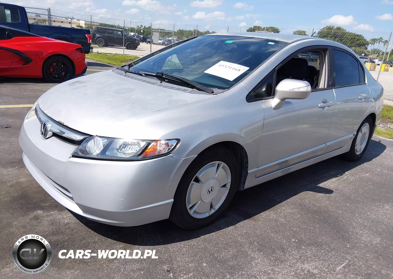 2007 Honda Civic Hybrid VIN:JHMFA36217S001656 - 2