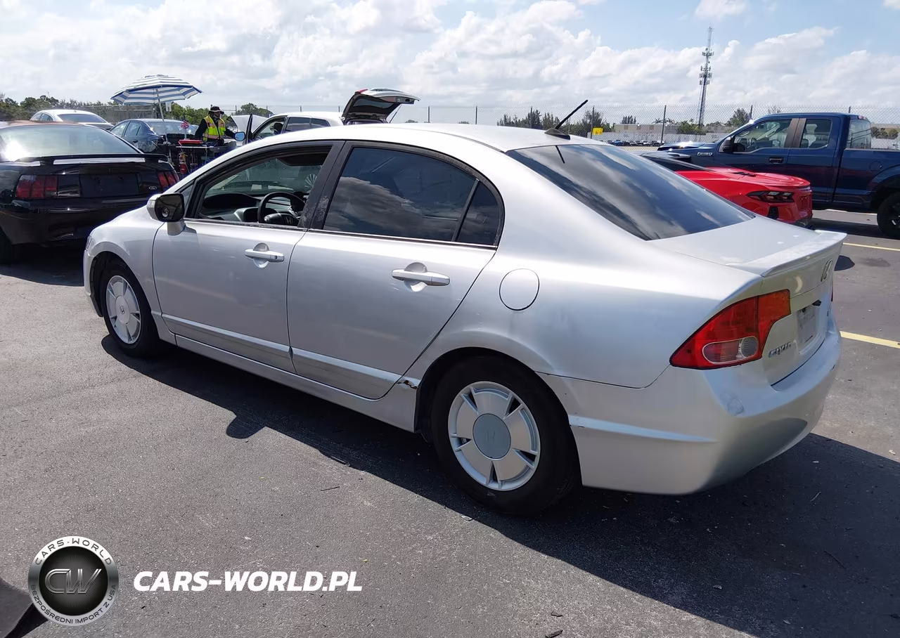 2007 Honda Civic Hybrid VIN:JHMFA36217S001656 - 3