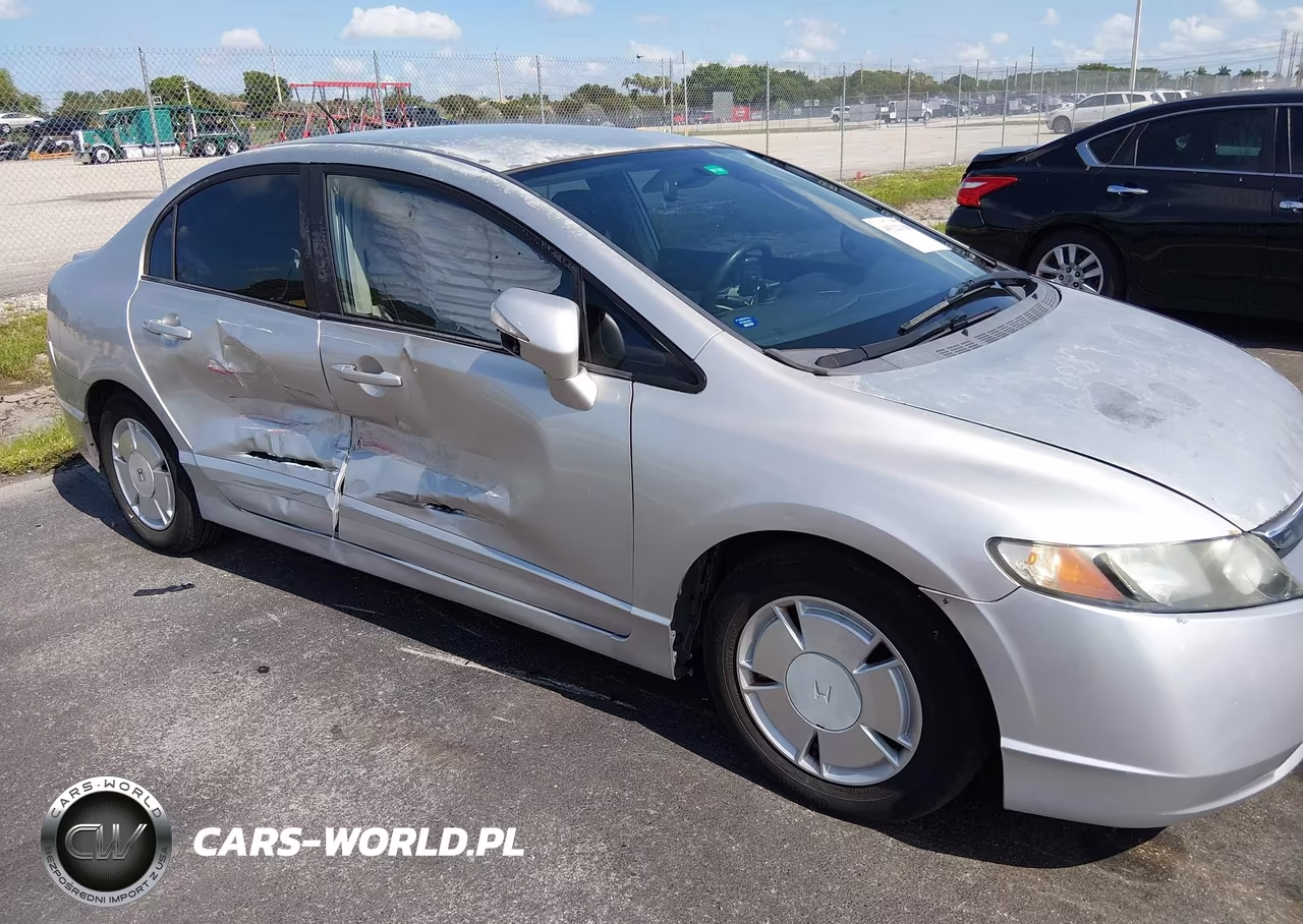2007 Honda Civic Hybrid VIN:JHMFA36217S001656 - 6