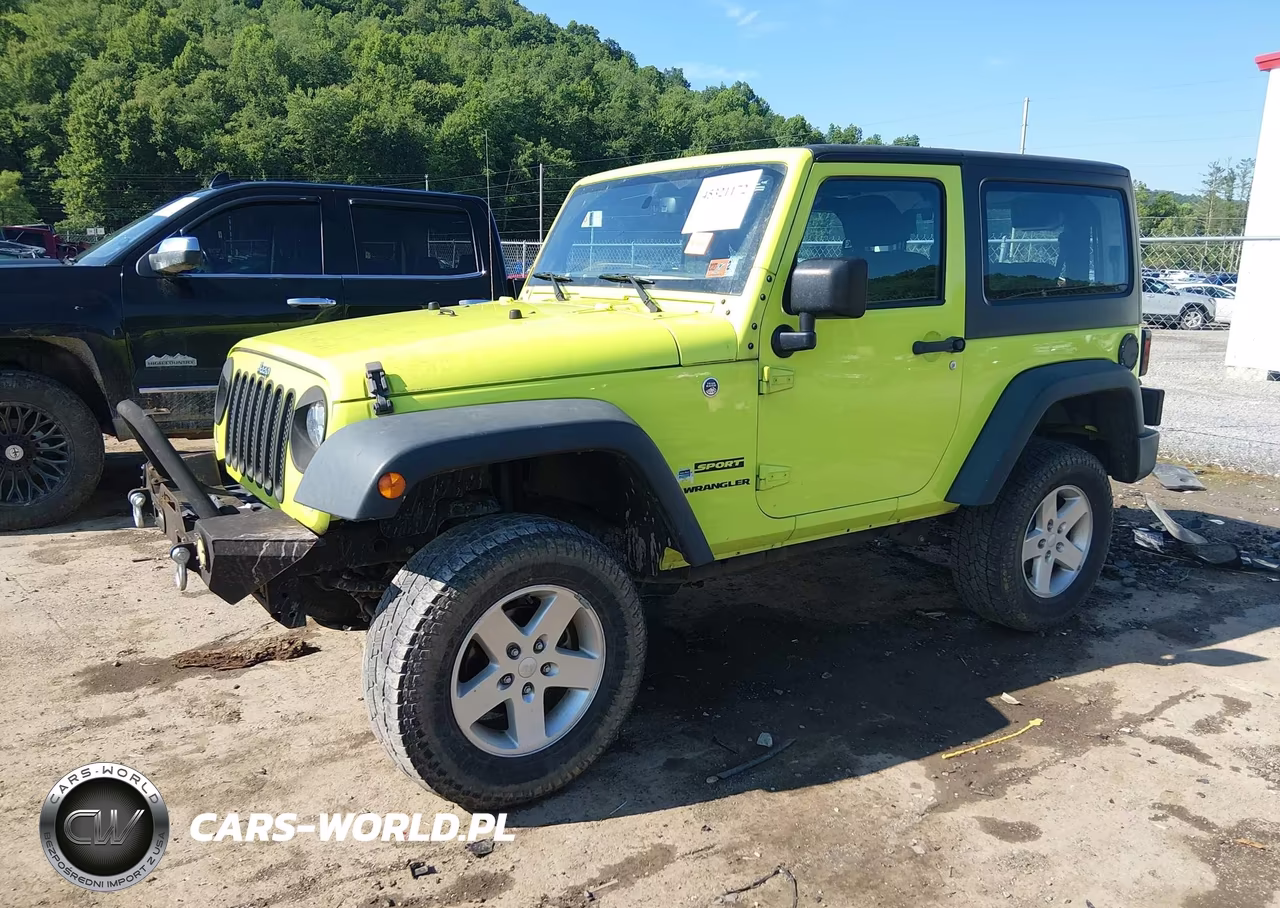 2016 Jeep Wrangler Sport VIN:1C4AJWAG7GL318240 - 2