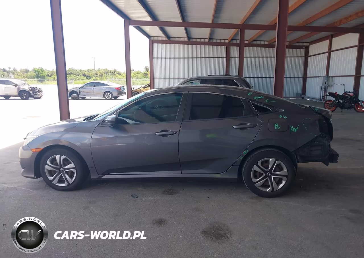 2018 Honda Civic Lx VIN:19XFC2F5XJE030244 - 15