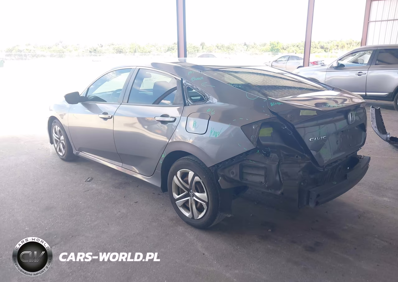 2018 Honda Civic Lx VIN:19XFC2F5XJE030244 - 3