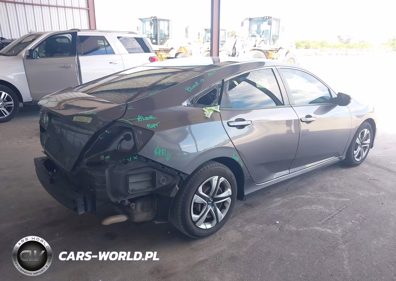 2018 Honda Civic Lx VIN:19XFC2F5XJE030244 - 4
