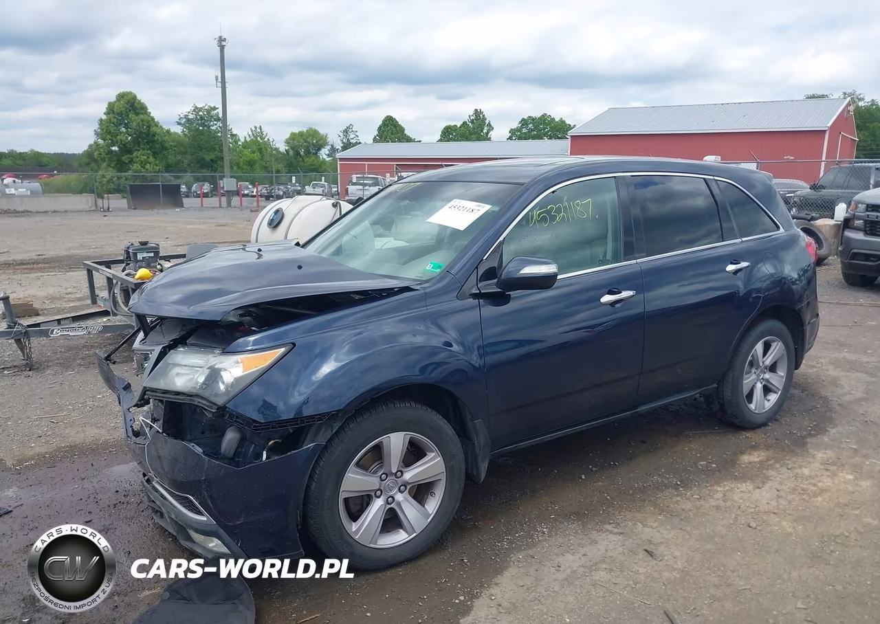 2013 Acura Mdx Technology Package VIN:2HNYD2H3XDH508263 - 2