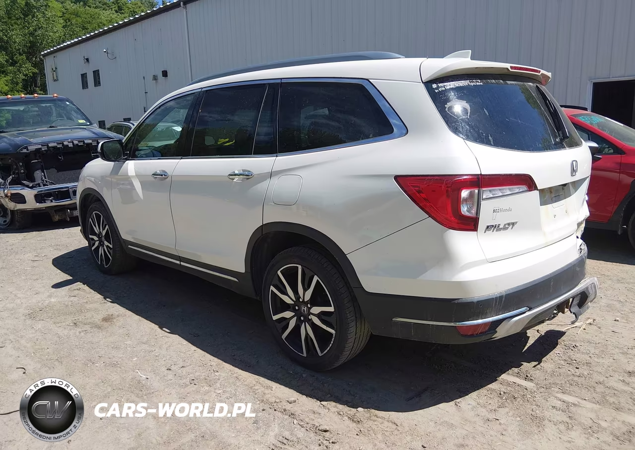 2019 Honda Pilot Elite VIN:5FNYF6H09KB000124 - 3
