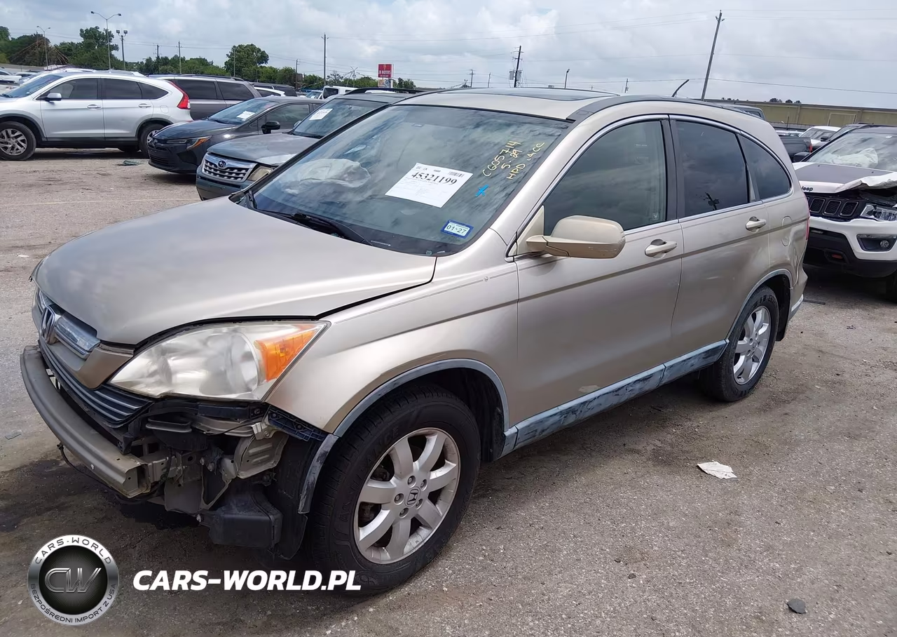 2007 Honda Cr-V Ex-L VIN:JHLRE387X7C003091 - 2