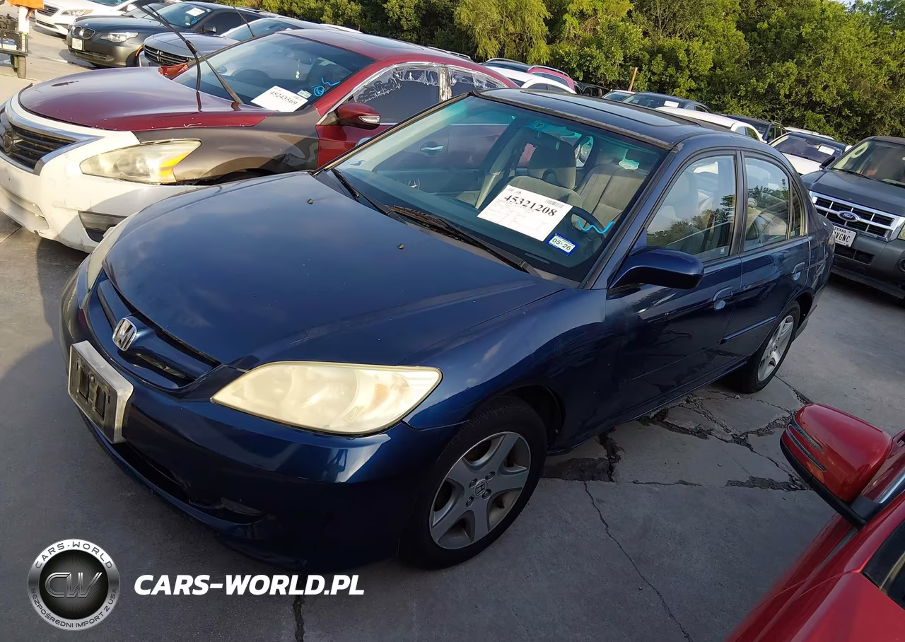 2005 Honda Civic Ex VIN:1HGES26775L010774 - 2