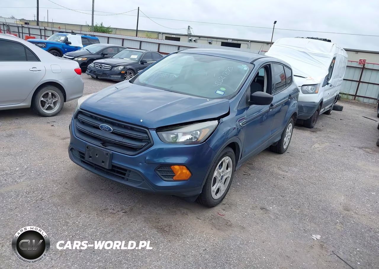 2018 Ford Escape S VIN:1FMCU0F72JUA09309 - 2
