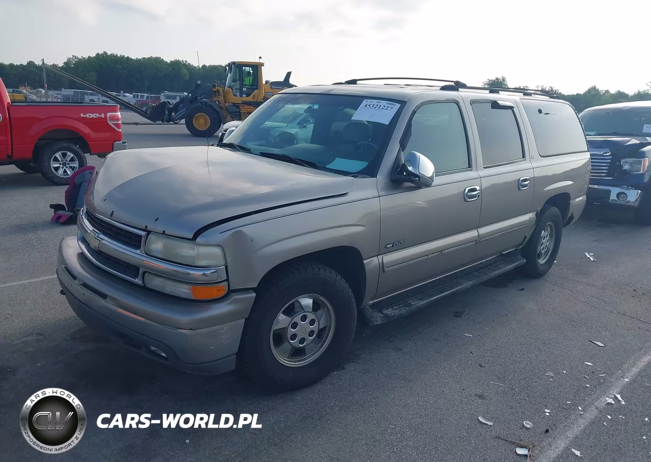 2000 Chevrolet Suburban 1500 Lt VIN:3GNFK16T1YG188781 - 2