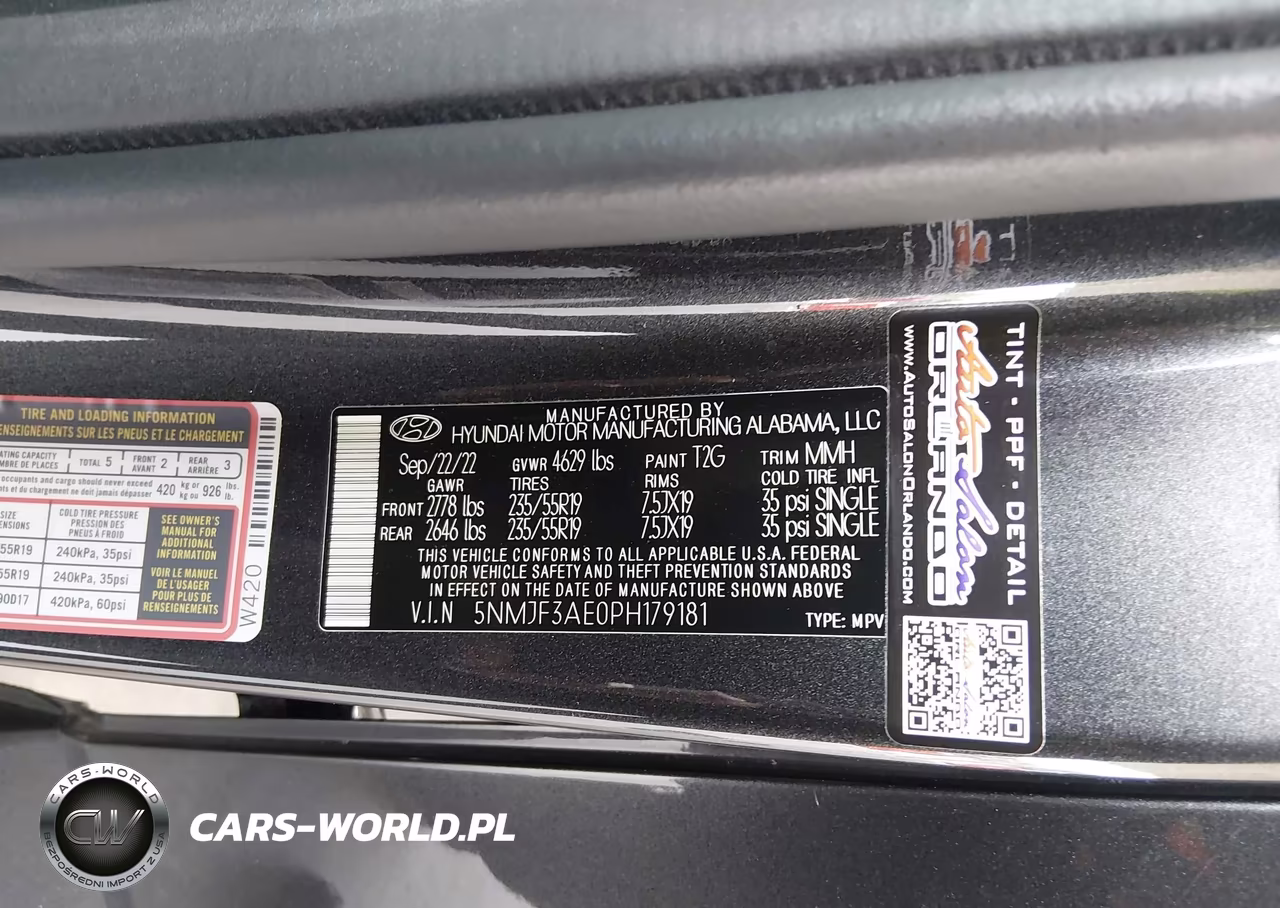 2023 Hyundai Tucson Sel VIN:5NMJF3AE0PH179181 - 9
