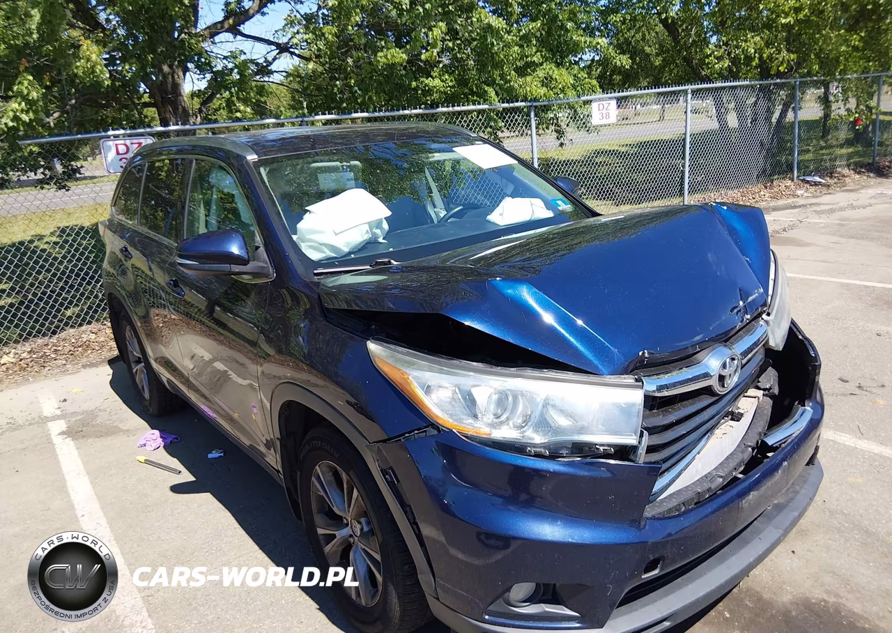 2015 Toyota Highlander Xle V6 – zdjęcie 1 z 16