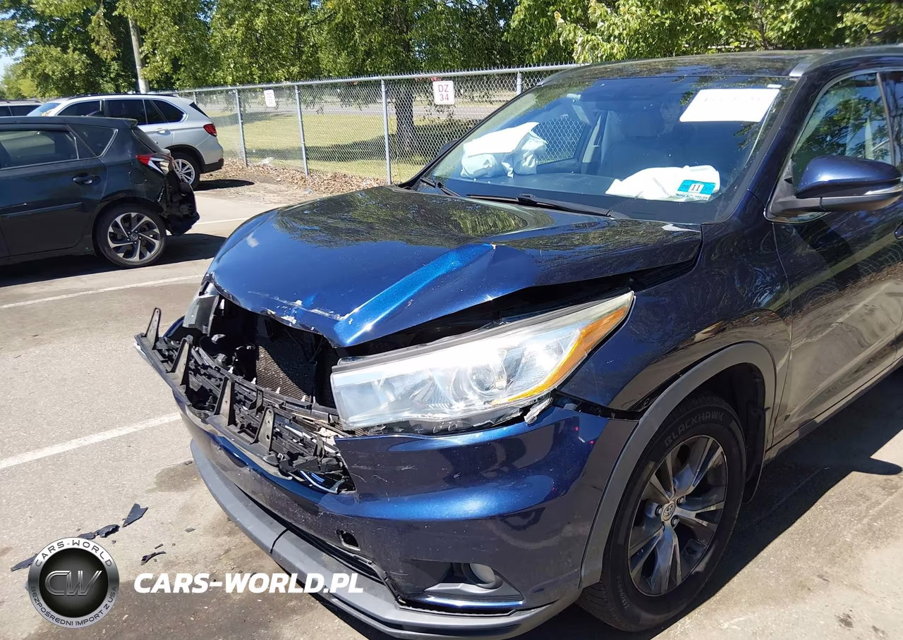 2015 Toyota Highlander Xle V6 VIN:5TDJKRFH0FS166573 - 6