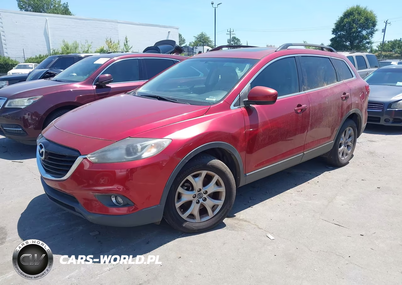 2014 Mazda Cx-9 Touring VIN:JM3TB2CA9E0445567 - 2