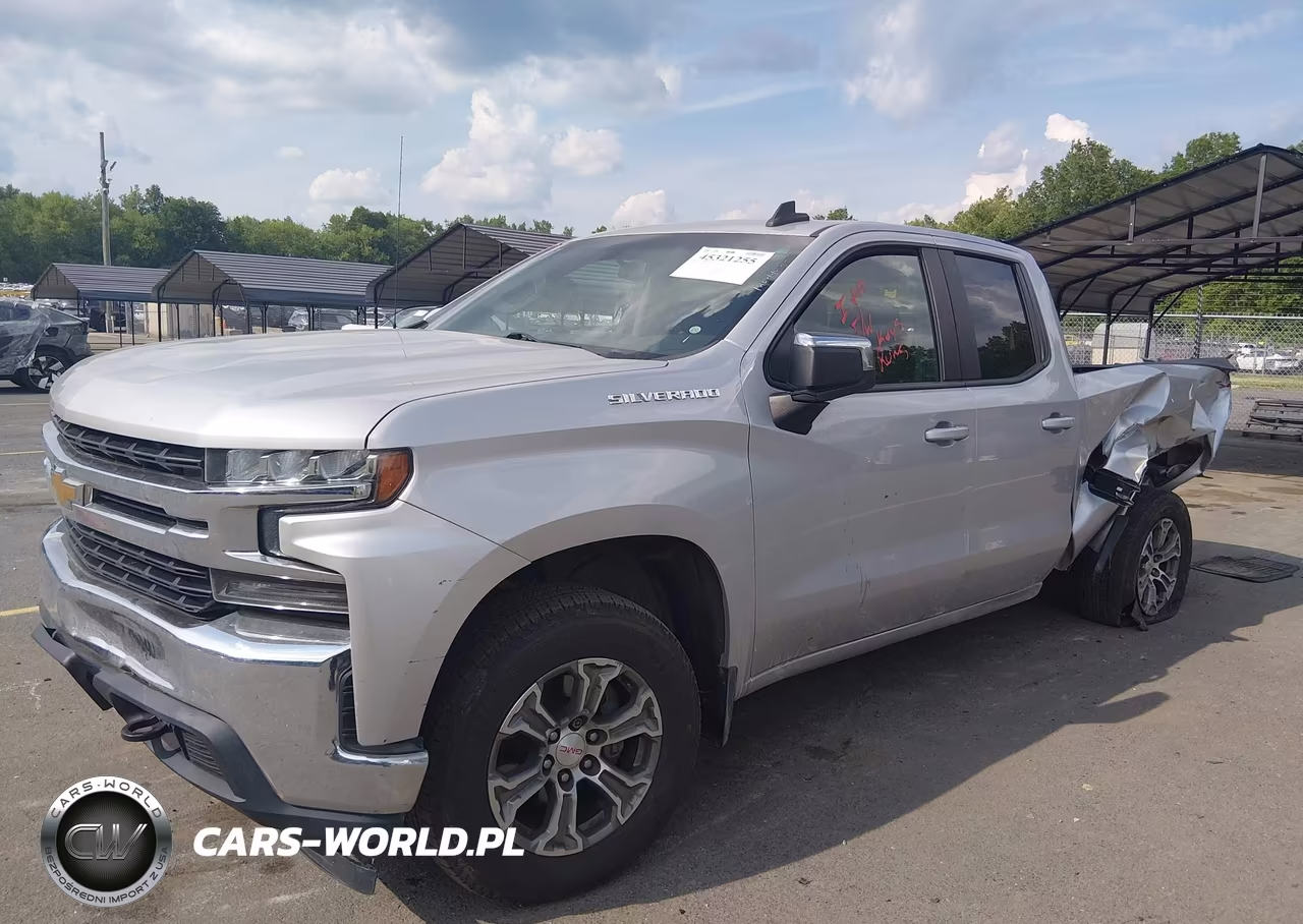 2020 Chevrolet Silverado 1500 4Wd Standard Bed Lt VIN:1GCRYDEDXLZ249666 - 2