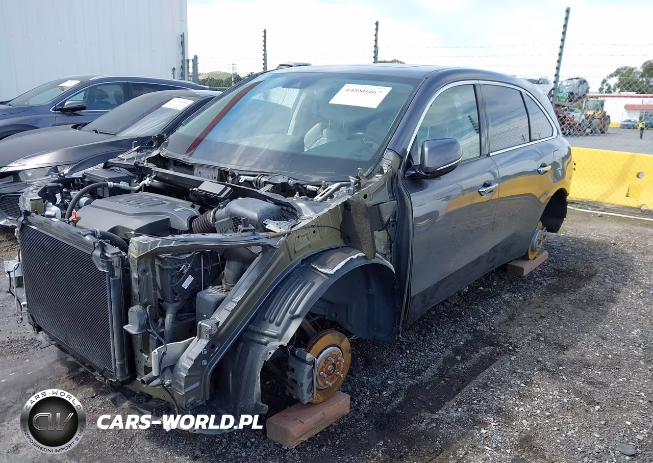 2017 Acura Mdx VIN:5FRYD3H3XHB007542 - 2