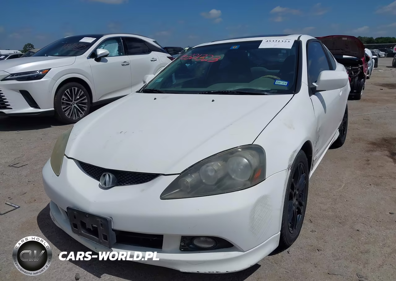 2006 Acura Rsx VIN:JH4DC54876S009117 - 2