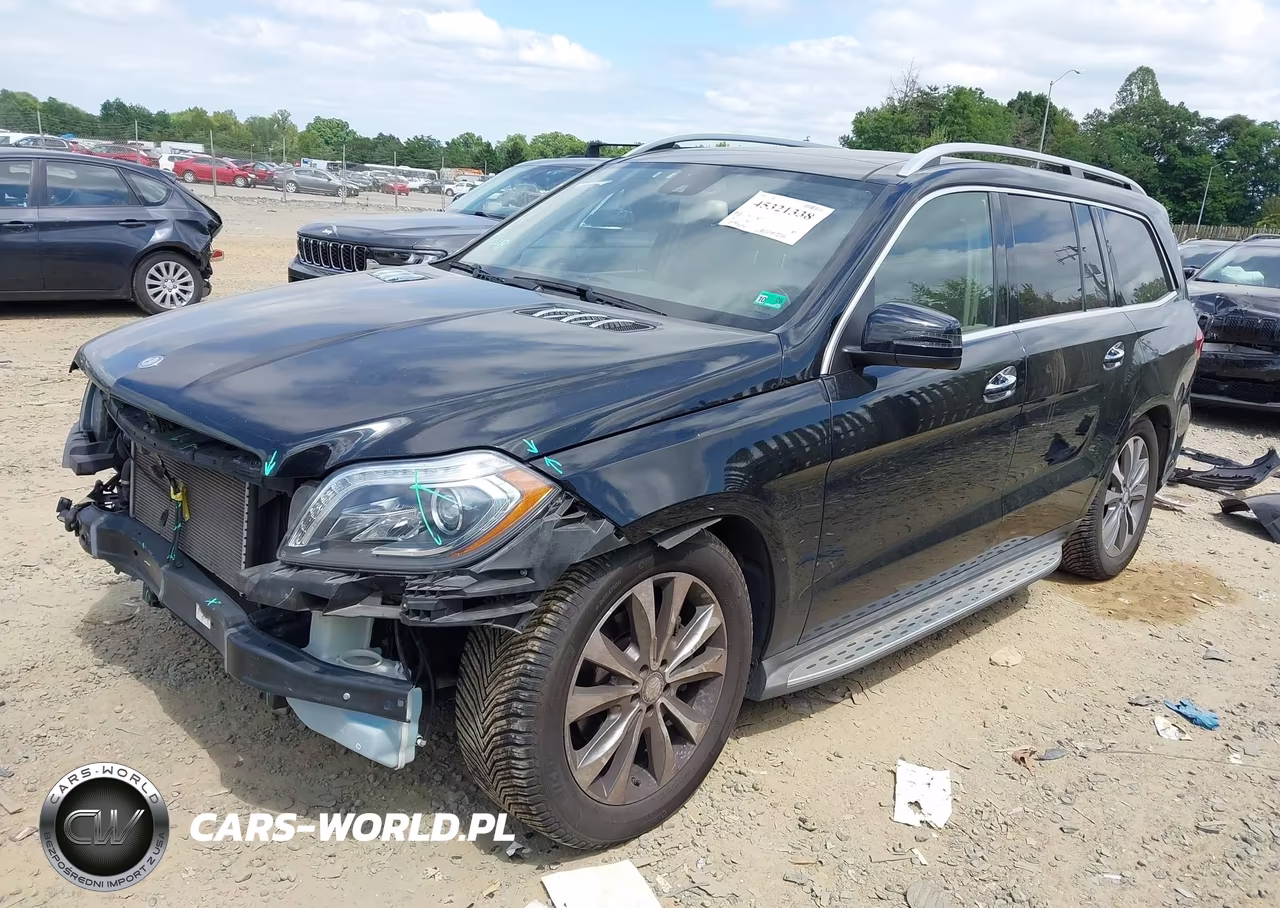 2015 Mercedes-Benz Gl 450 4Matic VIN:4JGDF6EE3FA505424 - 2