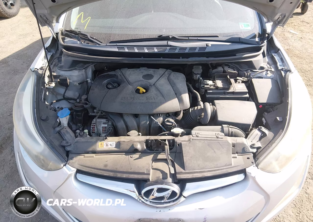 2014 Hyundai Elantra Se VIN:5NPDH4AE5EH484107 - 10