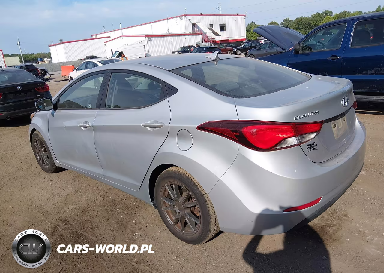 2014 Hyundai Elantra Se VIN:5NPDH4AE5EH484107 - 3