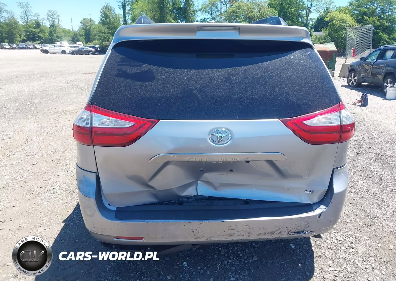 2016 Toyota Sienna Le 8 Passenger VIN:5TDKK3DC1GS719743 - 16