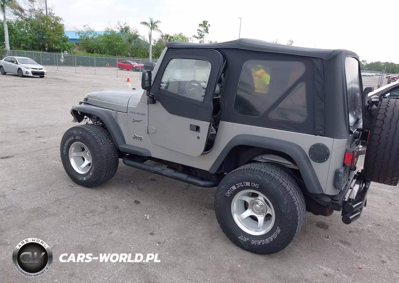 2002 Jeep Wrangler Sport VIN:1J4FA49S62P701472 - 3