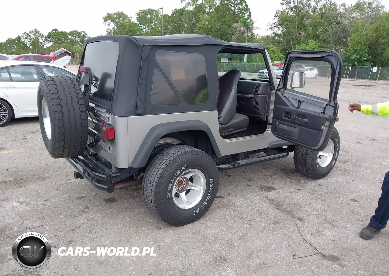 2002 Jeep Wrangler Sport VIN:1J4FA49S62P701472 - 4