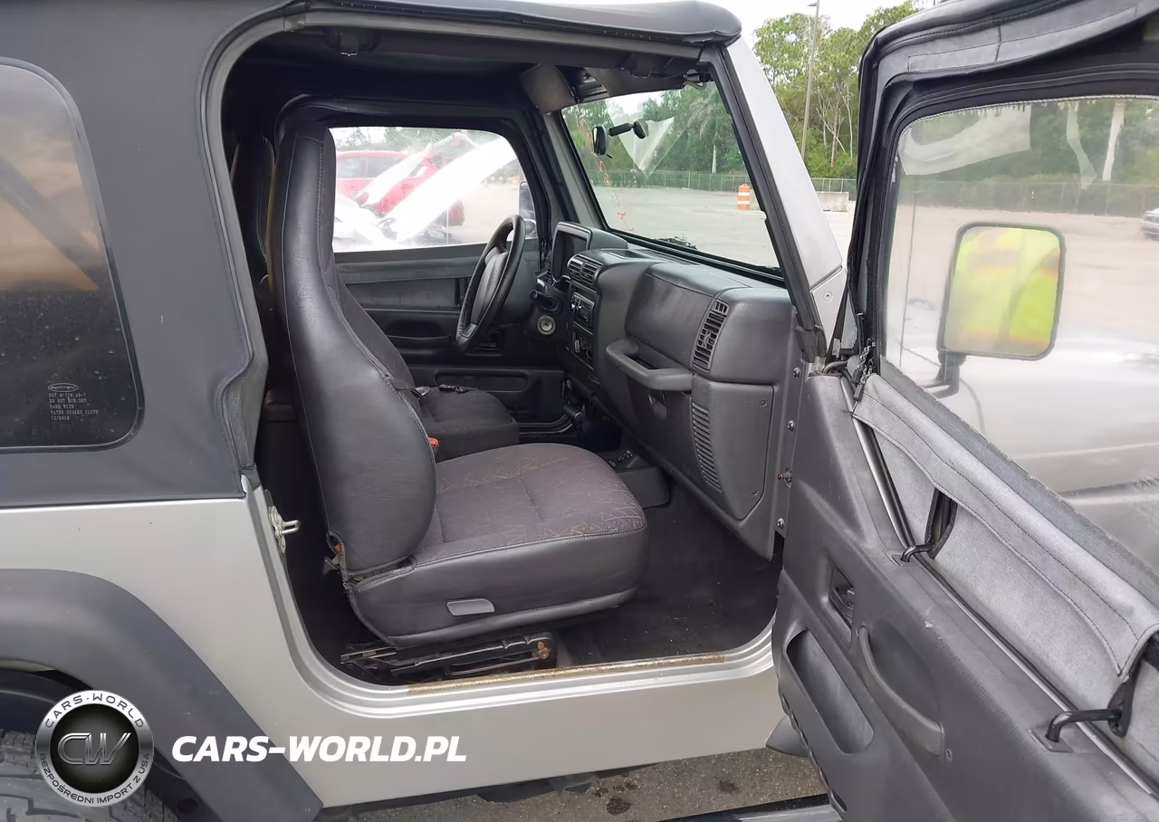 2002 Jeep Wrangler Sport VIN:1J4FA49S62P701472 - 5
