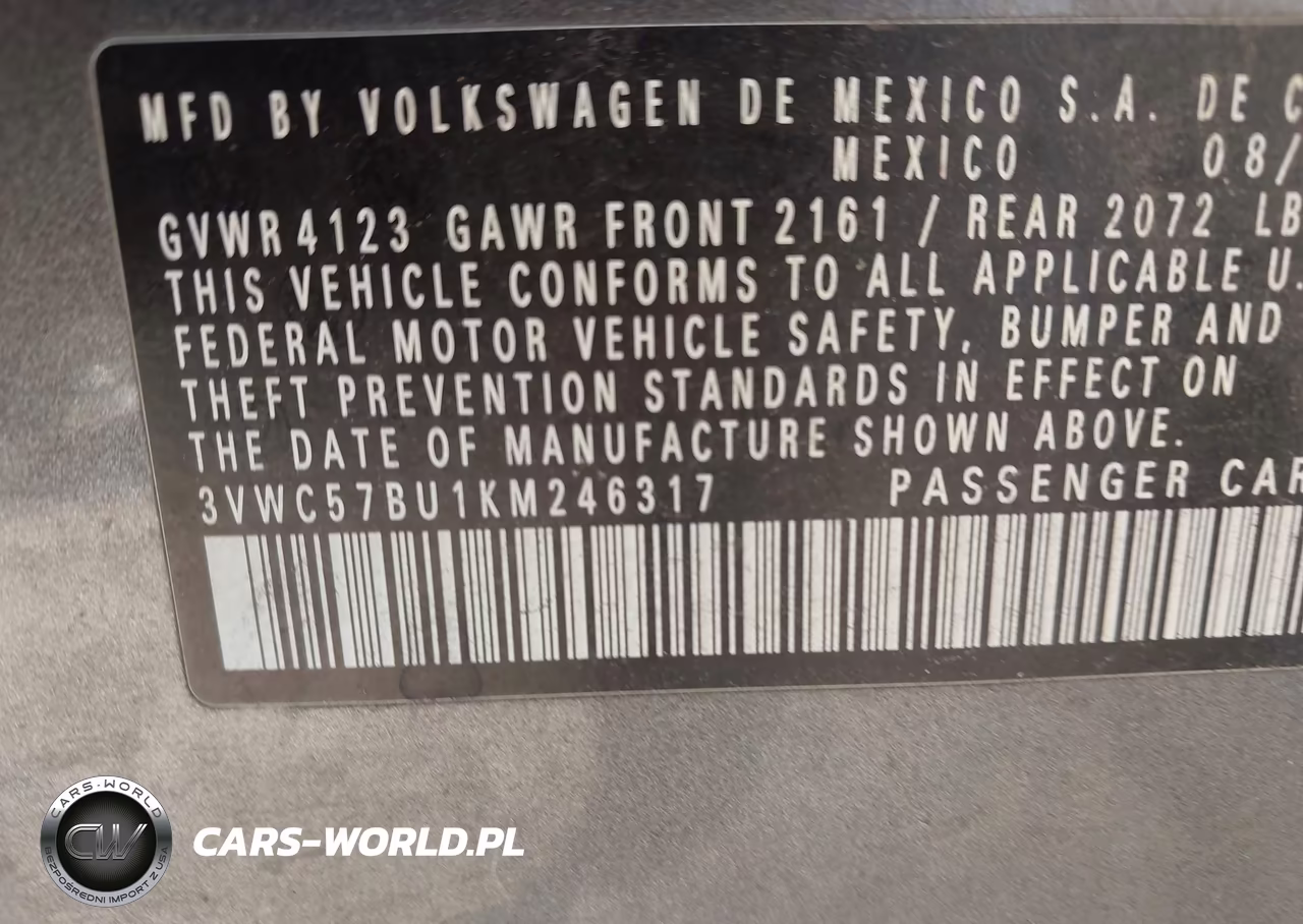 2019 Volkswagen Jetta 1.4T R-Line-1.4T S-1.4T Se VIN:3VWC57BU1KM246317 - 9