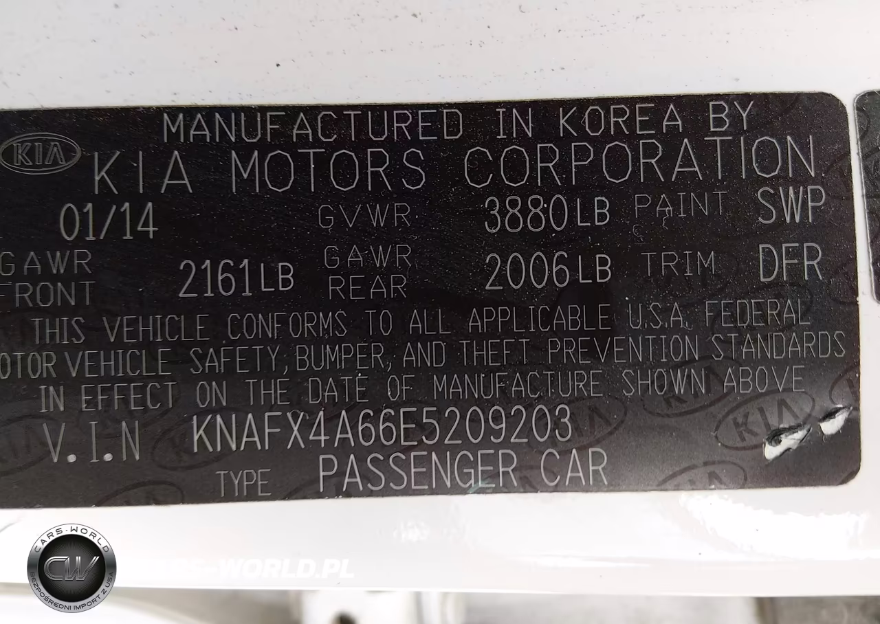 2014 Kia Forte Lx VIN:KNAFX4A66E5209203 - 9