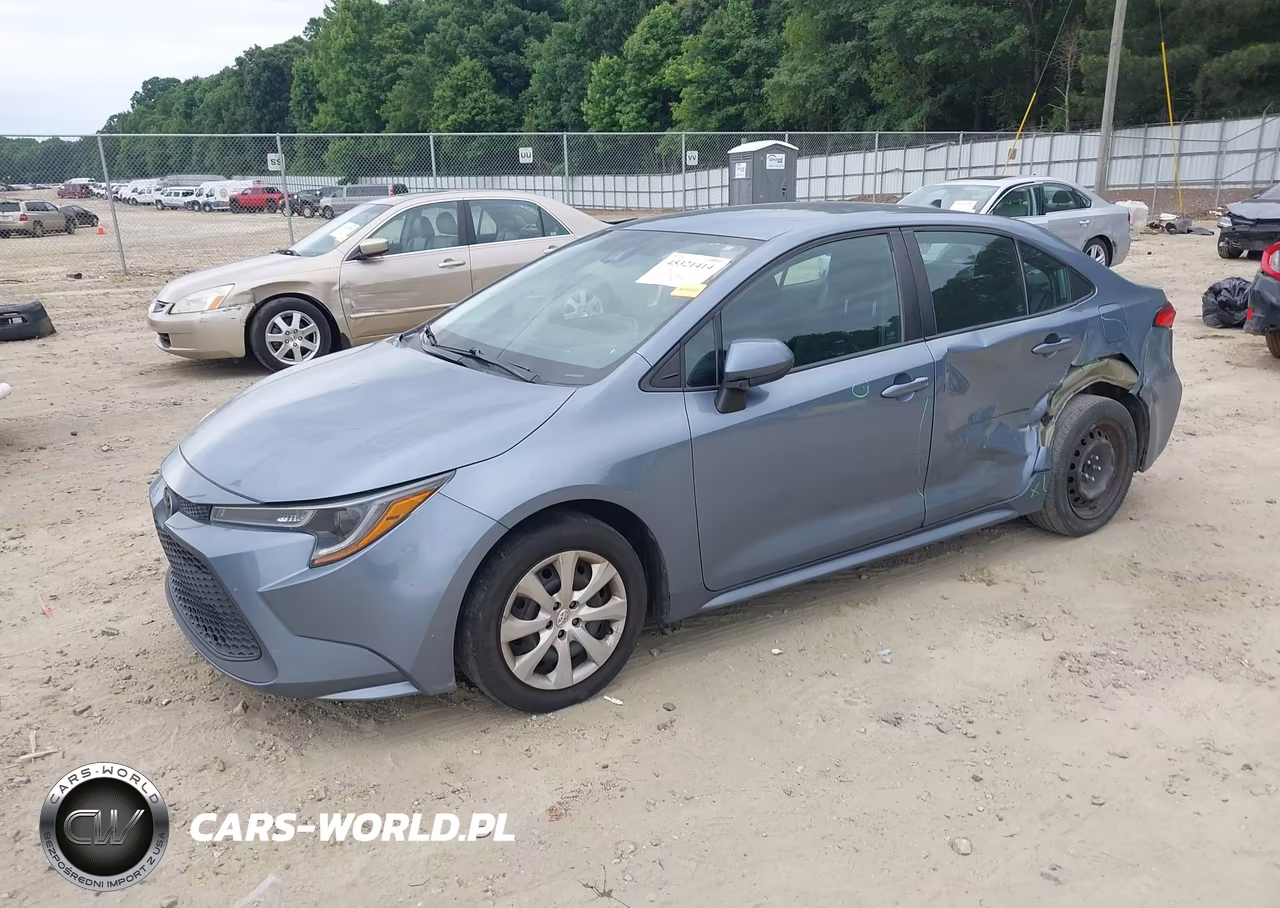 2020 Toyota Corolla Le VIN:5YFEPRAE9LP102178 - 2