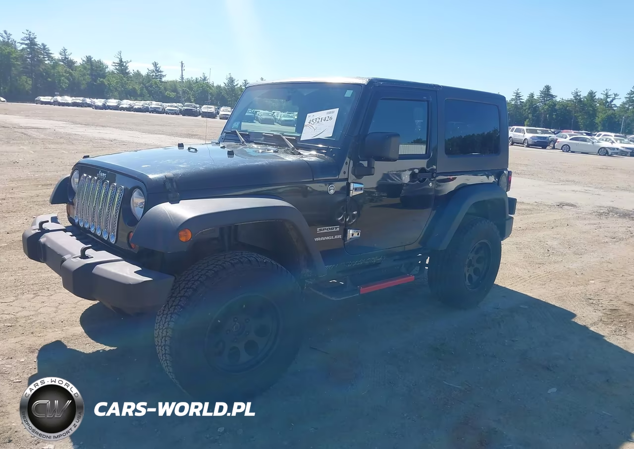 2012 Jeep Wrangler Sport VIN:1C4AJWAG9CL258200 - 2