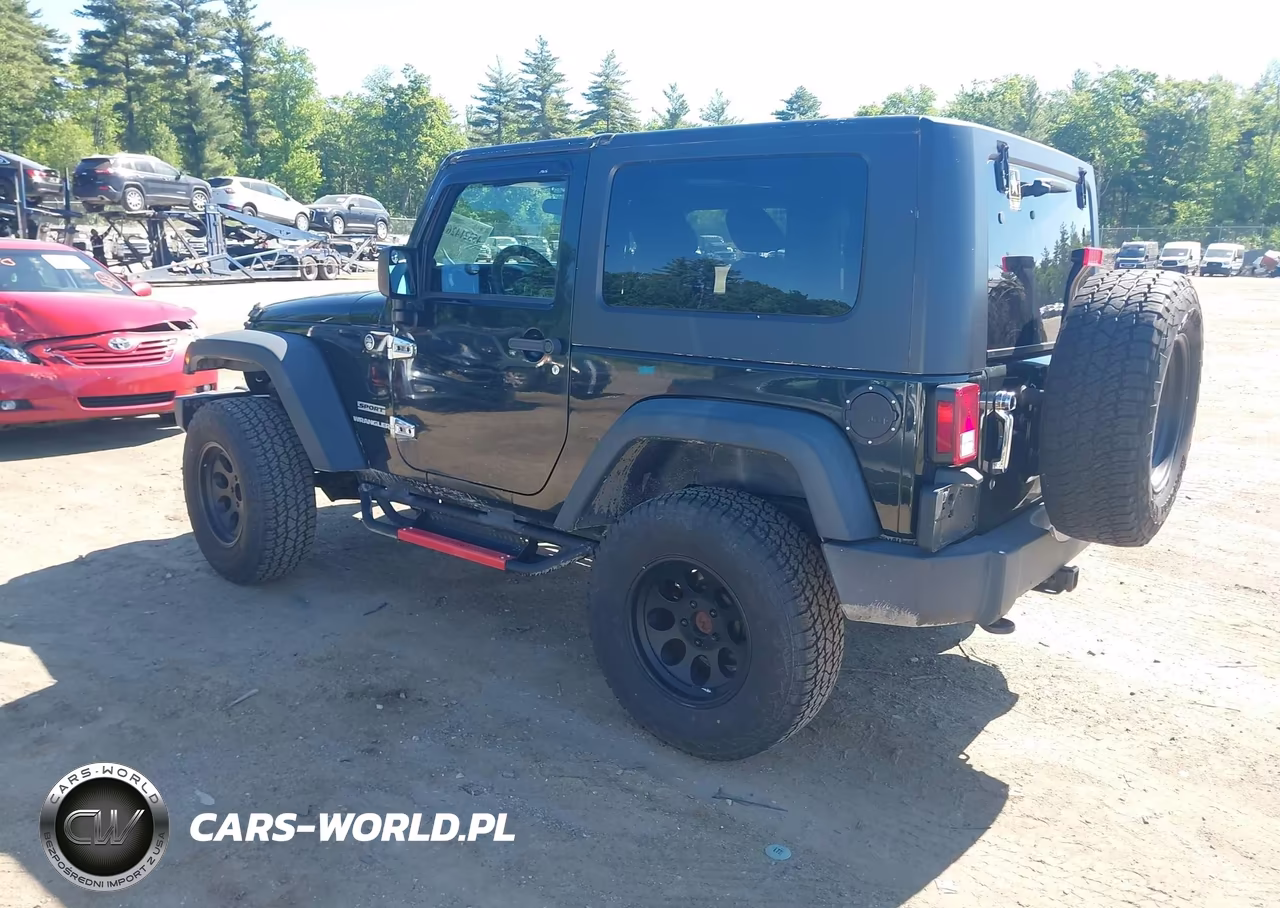 2012 Jeep Wrangler Sport VIN:1C4AJWAG9CL258200 - 3