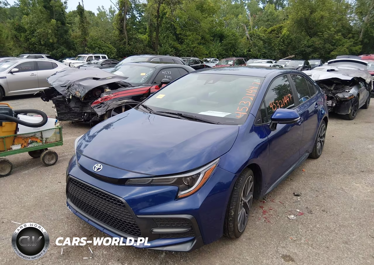 2021 Toyota Corolla Se VIN:5YFS4MCE1MP096454 - 2