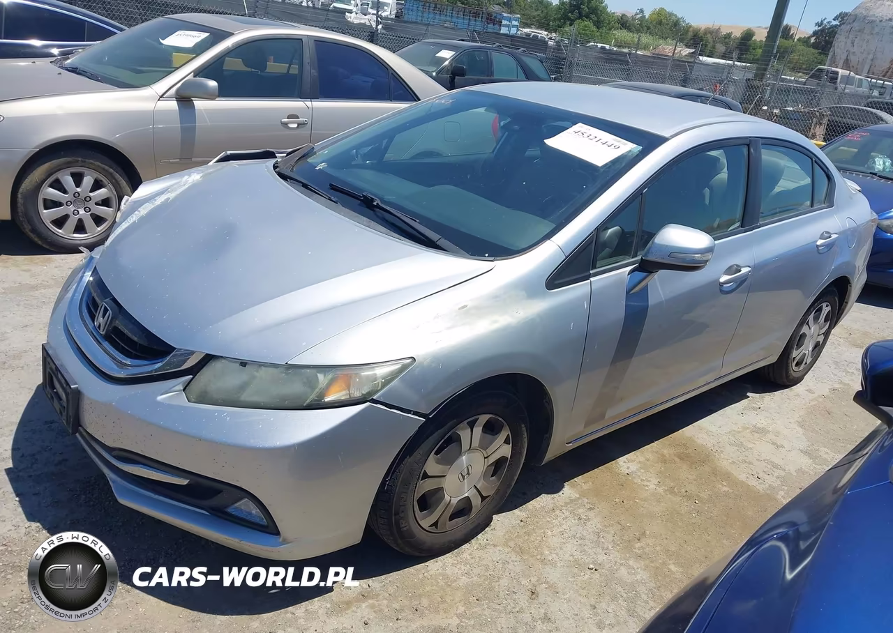 2013 Honda Civic Hybrid VIN:19XFB4F30DE201987 - 2