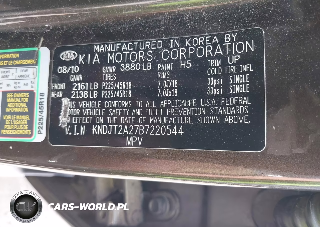 2011 Kia Soul ! VIN:KNDJT2A27B7220544 - 9