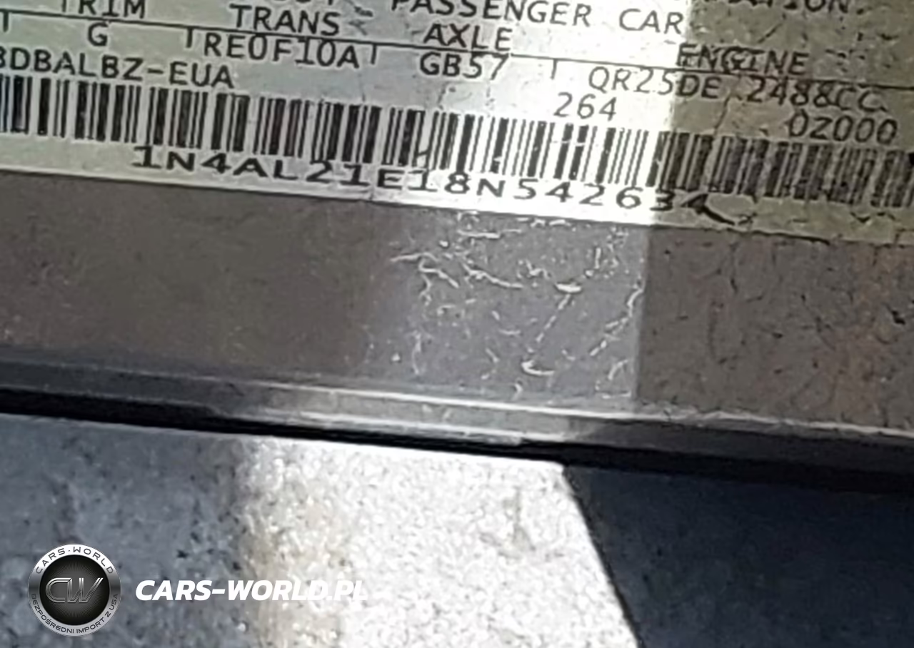2008 Nissan Altima 2.5 Sl VIN:1N4AL21E18N542634 - 9