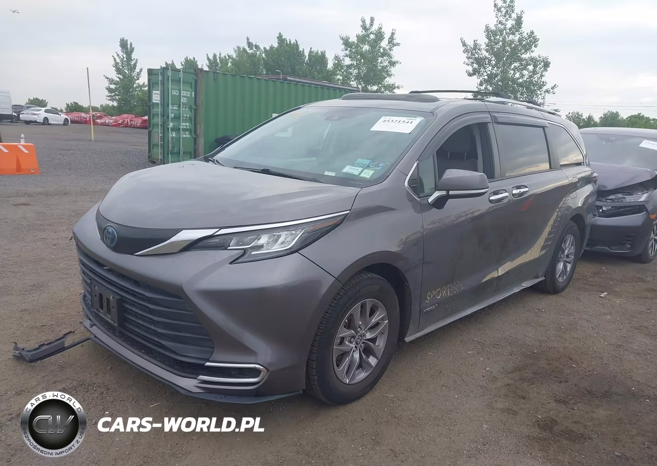 2021 Toyota Sienna Le VIN:5TDKSKFC0MS008182 - 2