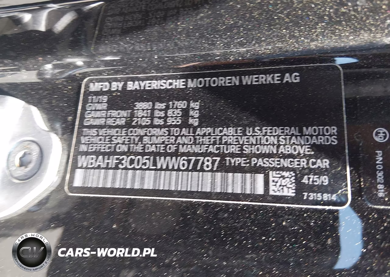 2020 BMW Z4 Sdrive30I VIN:WBAHF3C05LWW67787 - 9