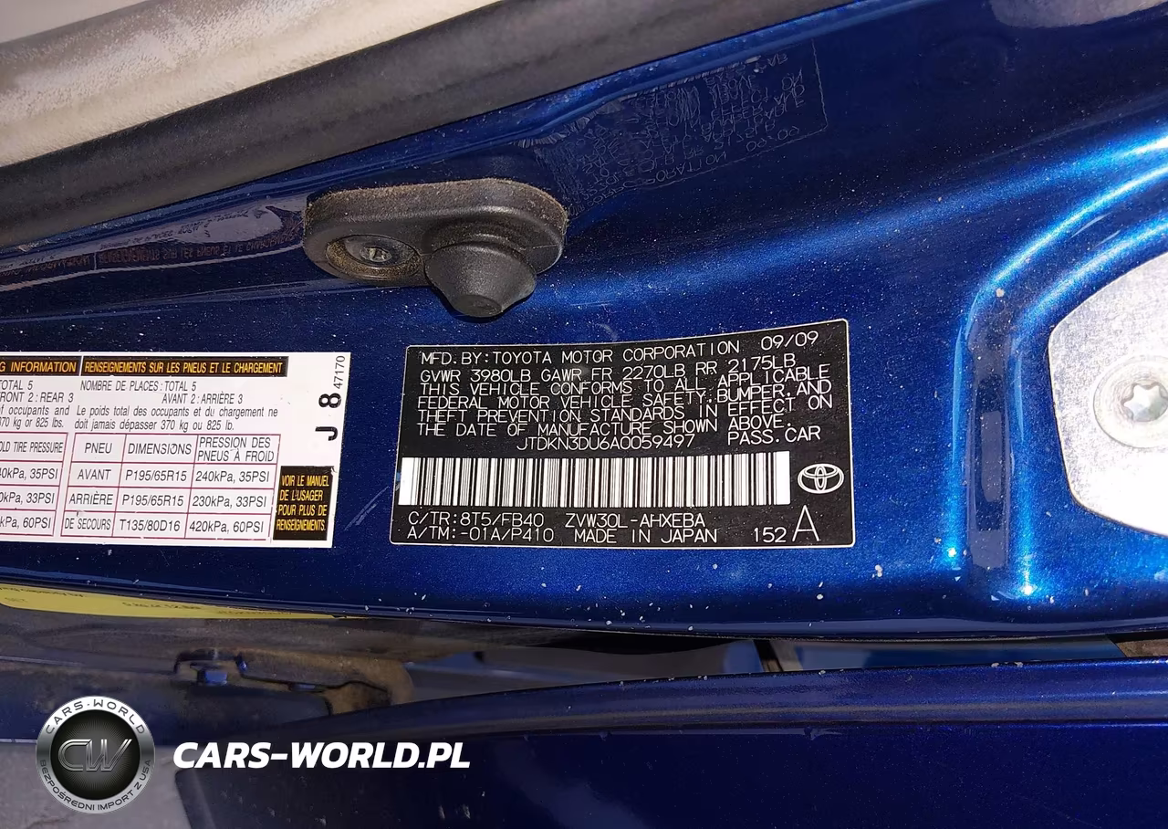 2010 Toyota Prius Iii VIN:JTDKN3DU6A0059497 - 9