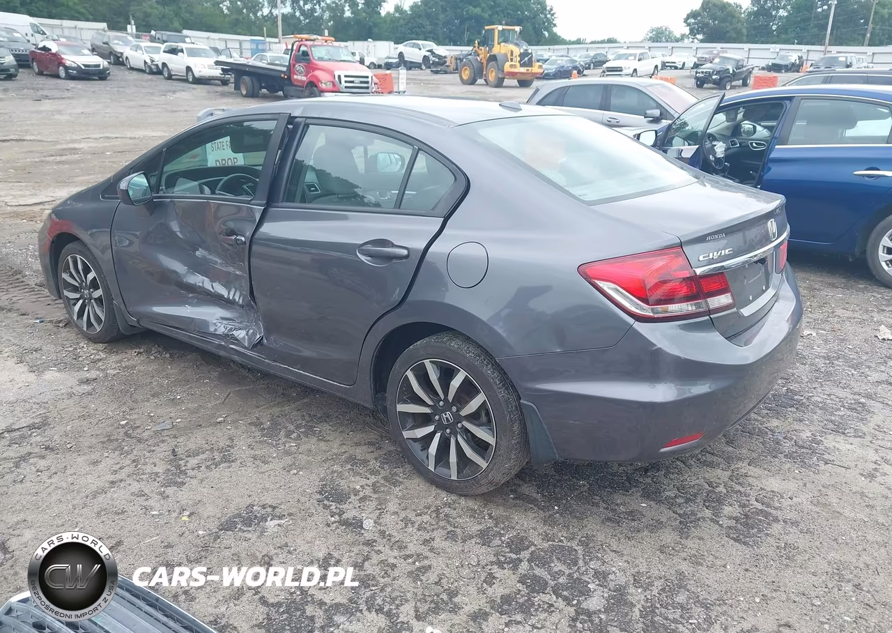 2015 Honda Civic Ex-L VIN:2HGFB2F91FH500485 - 3