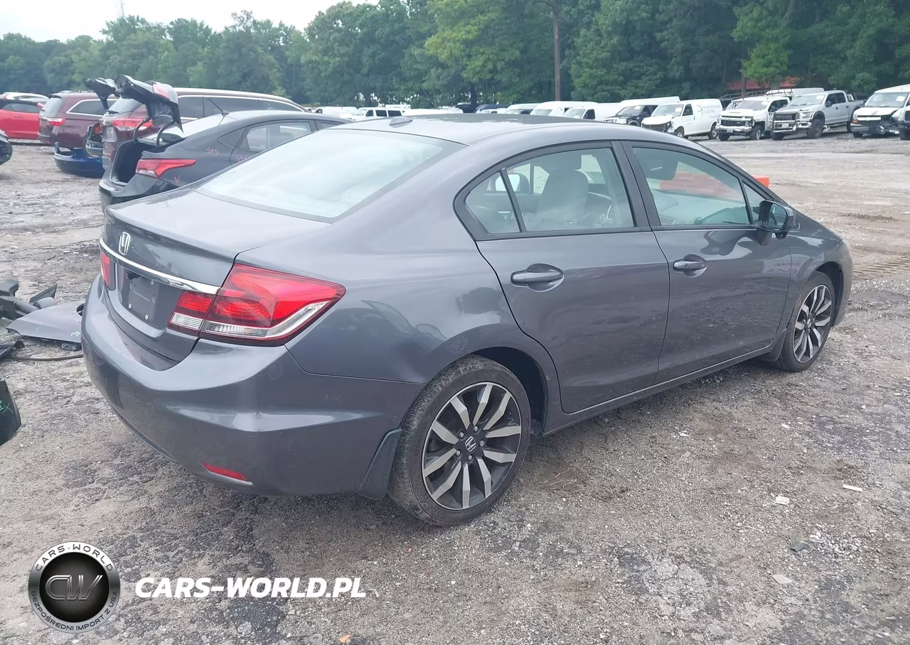 2015 Honda Civic Ex-L VIN:2HGFB2F91FH500485 - 4