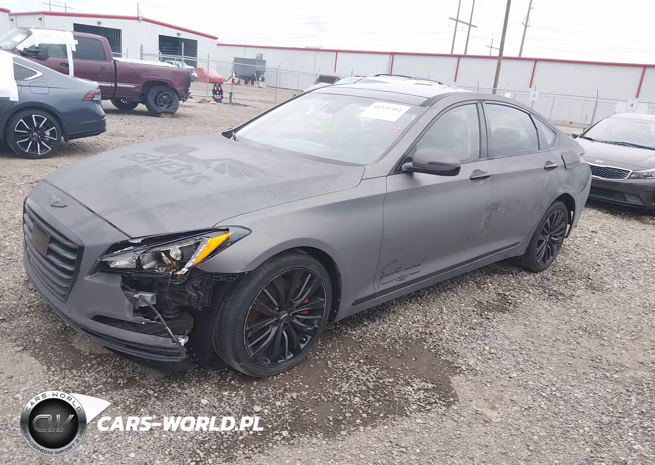 2017 Genesis G80 5.0 Ultimate VIN:KMHGN4JF0HU173334 - 2