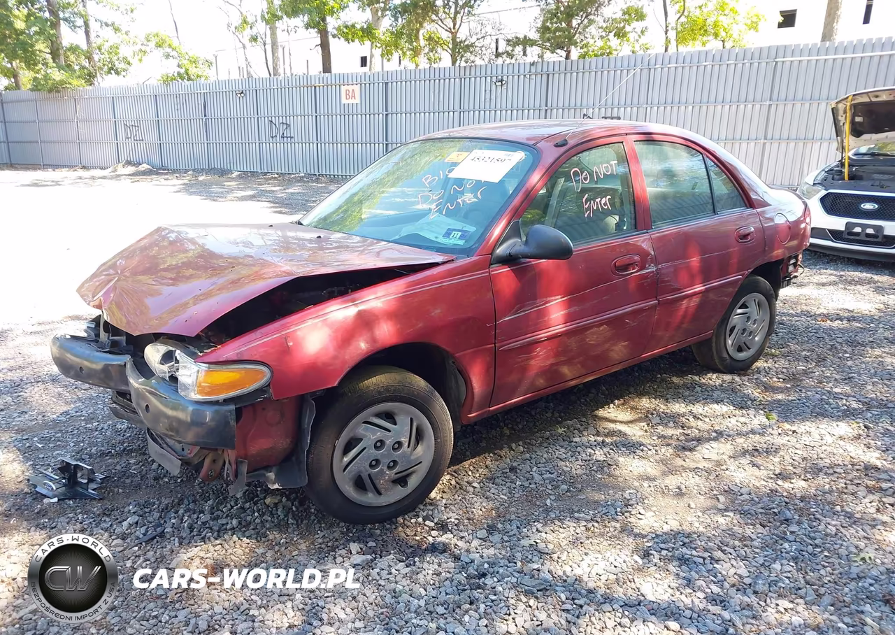 1998 Ford Escort Se VIN:1FAFP13P5WW256800 - 2