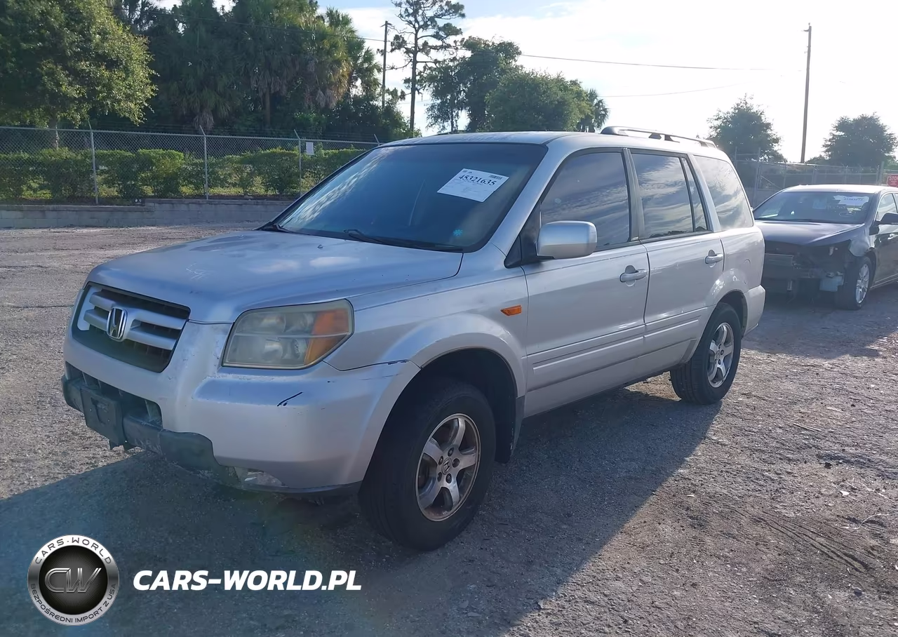2006 Honda Pilot Ex VIN:5FNYF28496B021556 - 2